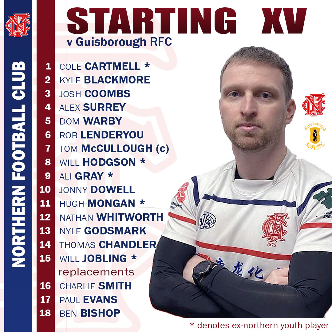 Northern Football Club (@northernfc) on Twitter photo Team to face <a href="/GuisboroughRUFC/">Guisborough RUFC</a> at home tomorrow. Kick off 2pm. All support welcome.
Come to watch the match then stay for the 6 Nations on the TV!!!
#NorthernFC #Rugby Team to face <a href="/GuisboroughRUFC/">Guisborough RUFC</a> at home tomorrow. Kick off 2pm. All support welcome.
Come to watch the match then stay for the 6 Nations on the TV!!!
#NorthernFC #Rugby