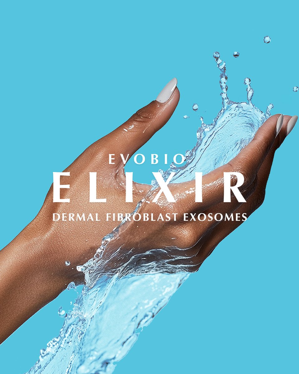 EvoBiologics's tweet photo. Experience the ultimate boost of hydration with EvoBio’s Exo Elixir™. Infused with dermal fibroblast exosomes, it quenches your skin’s thirst while promoting rejuvenation from within. Dive into radiant, healthy skin today!
#EvoBio #ExoElixir https://t.co/1qqqRKzu3F