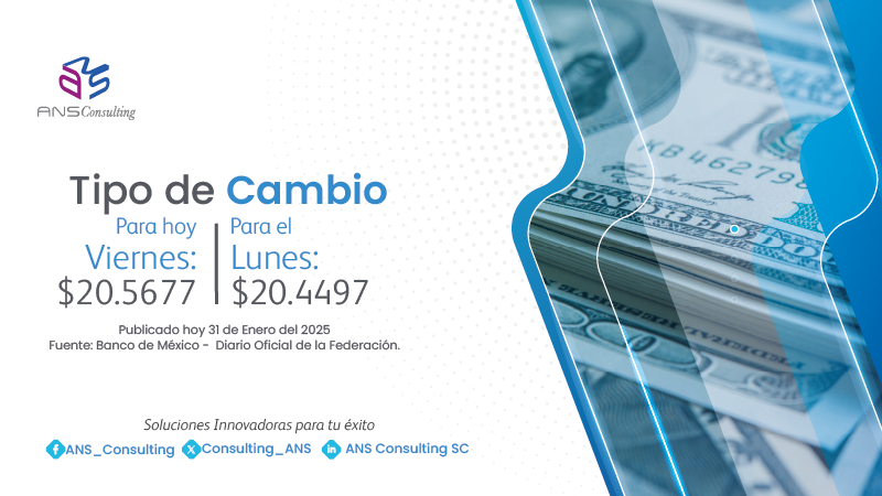 Consulting_ANS's tweet photo. ¡Buenos Días!
Les compartimos el #TipoDeCambio peso/dólar. #AsesoríaANS #ComercioExteriorANS #TeamANS https://t.co/olKOX9gqCn