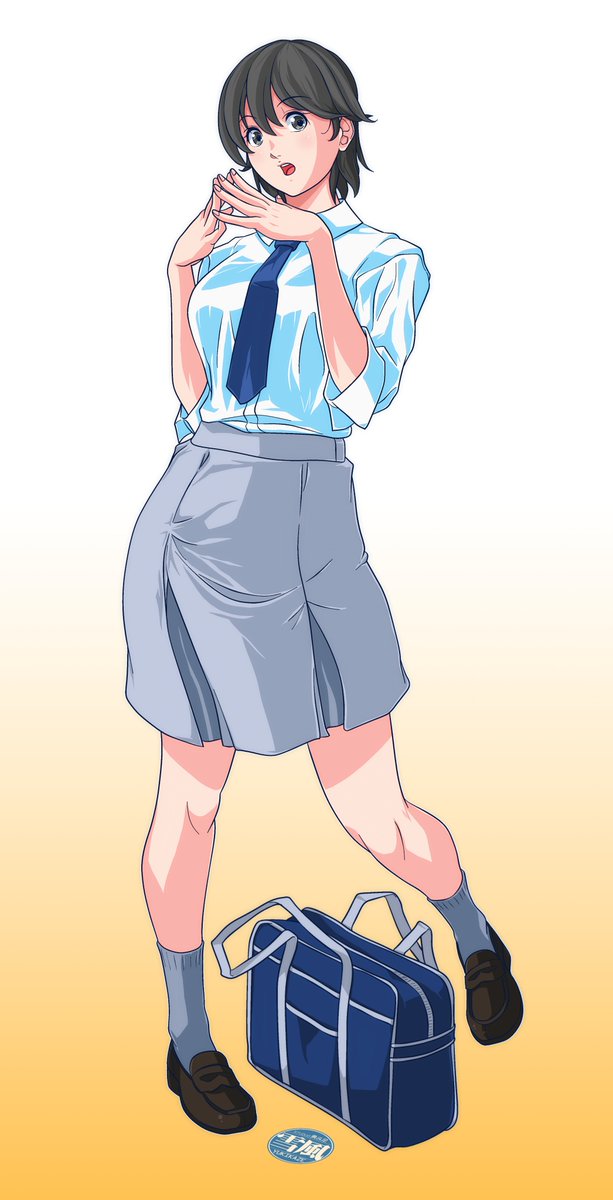 「miakesan(高知)さん()から「The first art train 2」|毛根要請・雪風のイラスト