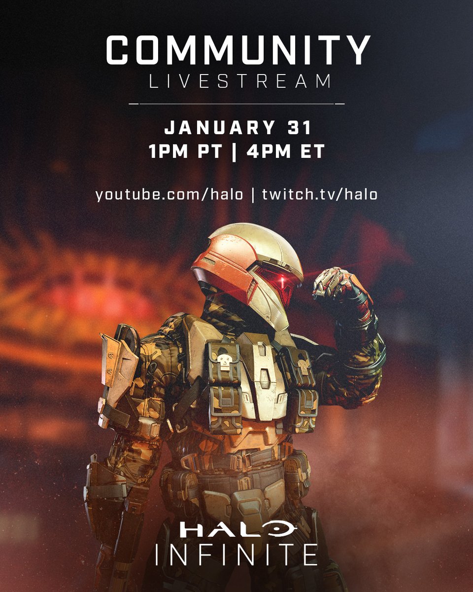PastorXbox's tweet image. 🚨 Mais Surpresas Vindo Por Aí? Live de Halo Hoje a Tarde

Hoje tem uma Live da Comunidade de Halo com mais informações sobre a atualização de primavera de Halo Infinite às 18:00 (Brasília 🇧🇷)

Transmissão Será Por Aqui ⤵️
youtube.com/live/YZNxv526x…
#Xbox 
#Multibox #PS5 (?)