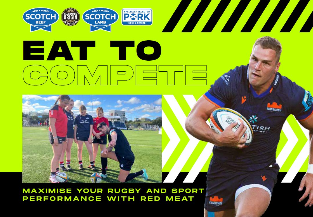🏉The 6 Nations is here, and so is Eat To Compete!🏉

This guide focuses on how red meat can help maximise performance, boost energy, and support recovery, for young athletes!

Check it out now 💪
➡️ow.ly/xqWl50UR945

#EatToCompete #SixNations2025 #RedMeatForPerformance