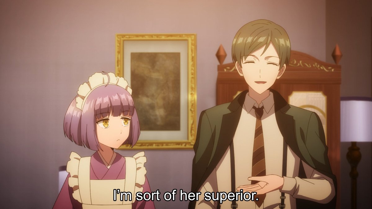 BadAnimeTLs's tweet photo. From TASOKARE HOTEL #5:
「僕は彼女の助手のような者です」
"I'm sort of her assistant."

@PrimeVideo #tasokarehotel https://t.co/lxa9beDK89