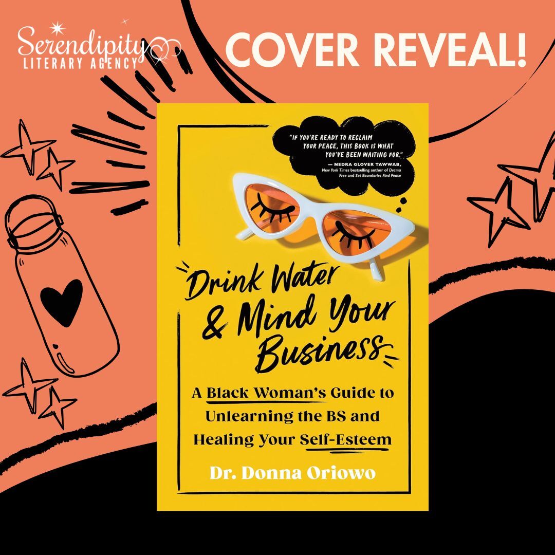We’re excited to be revealing the cover for Dr. Donna Oriowo’s (<a href="/herhighnessDon/">Donna Oriowo</a>) forthcoming book, DRINK WATER AND MIND YOUR BUSINESS! It will be released on May 13th, 2025, from Sourcebooks (@sourcebooks)! 

You can preorder here: bookshop.org/a/10902/978172…