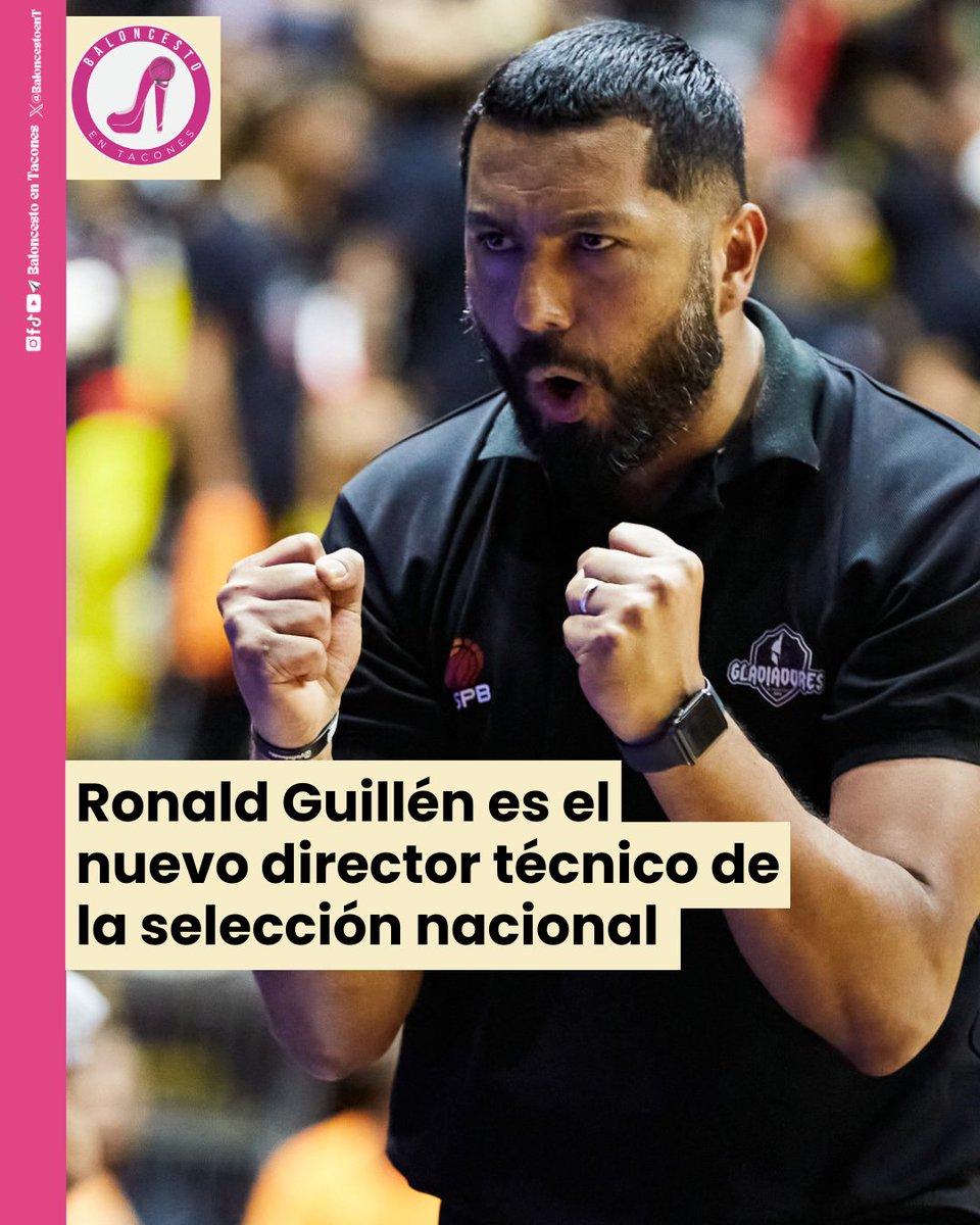 En rueda de prensa <a href="/HanthonyCoelloB/">Hanthony</a>
anuncio que  Ronald Guillén tomará las riendas de la selección mayor de baloncesto masculino.🇻🇪🏀

#BaloncestoenTacones
#BaloncestoVenezolano 
#FVB