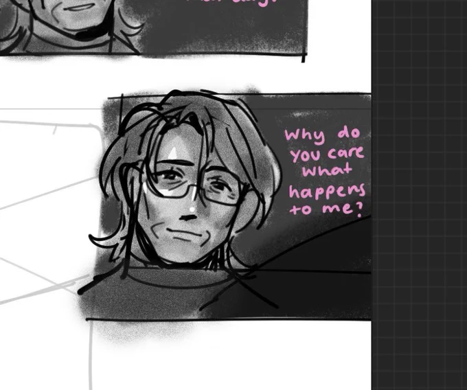 closeup on this one emil bc his beautiful gorgeous dead wife energy is so potent here. if i were victor i would also not get over him so easily 