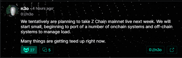 Gasless transactions coming to <a href="/zero__tech/">ZERO</a> <a href="/meow_cabal/">MEOW</a>  🔥