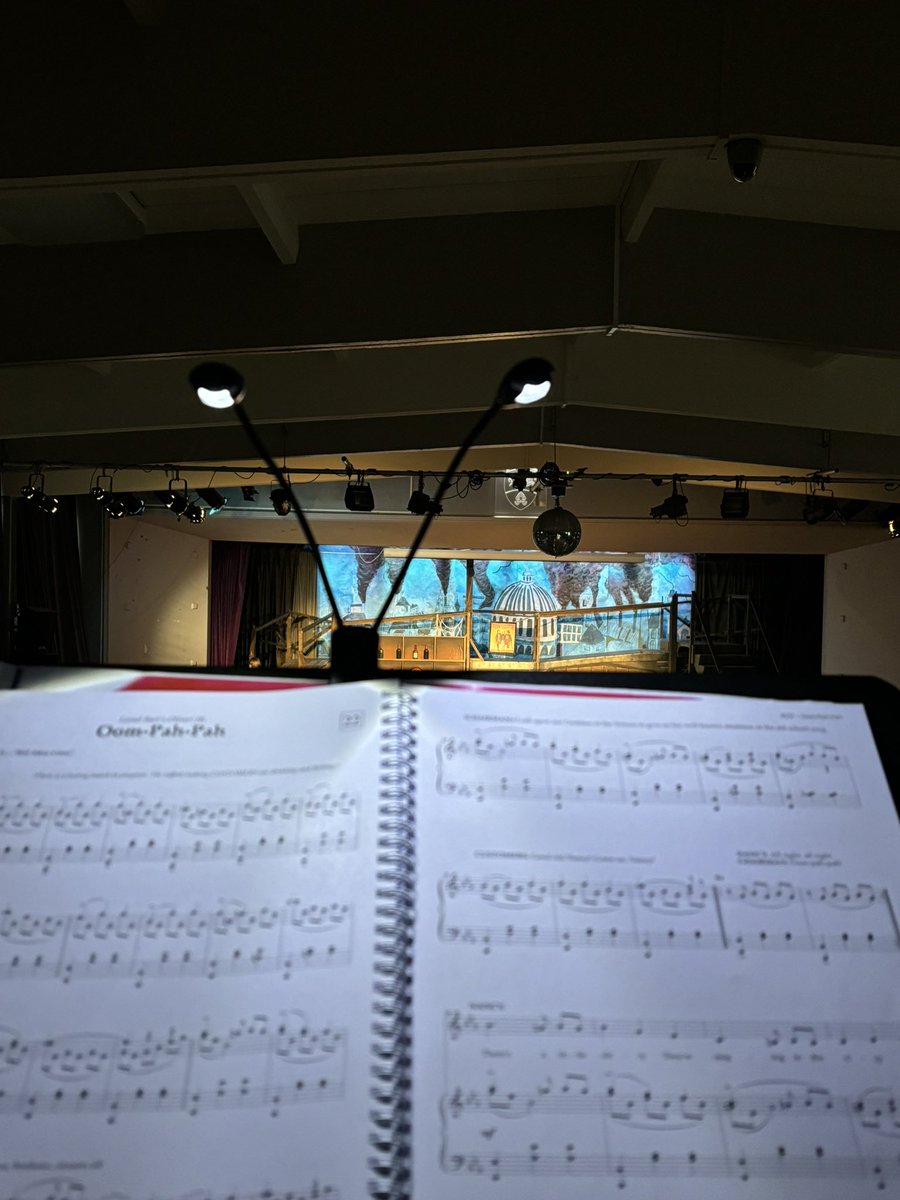 Today’s view! 

Stunning backdrop and set, excellent singing, acting, and dancing, and infectious music by Lionel Bart. 

Oliver! Is next week. Please come along! <a href="/ChisandSidMusic/">Chis and Sid Music Department</a> <a href="/Chis_and_Sid/">Chislehurst & Sidcup</a> <a href="/chisandsidPA/">ChisandSidPA</a>