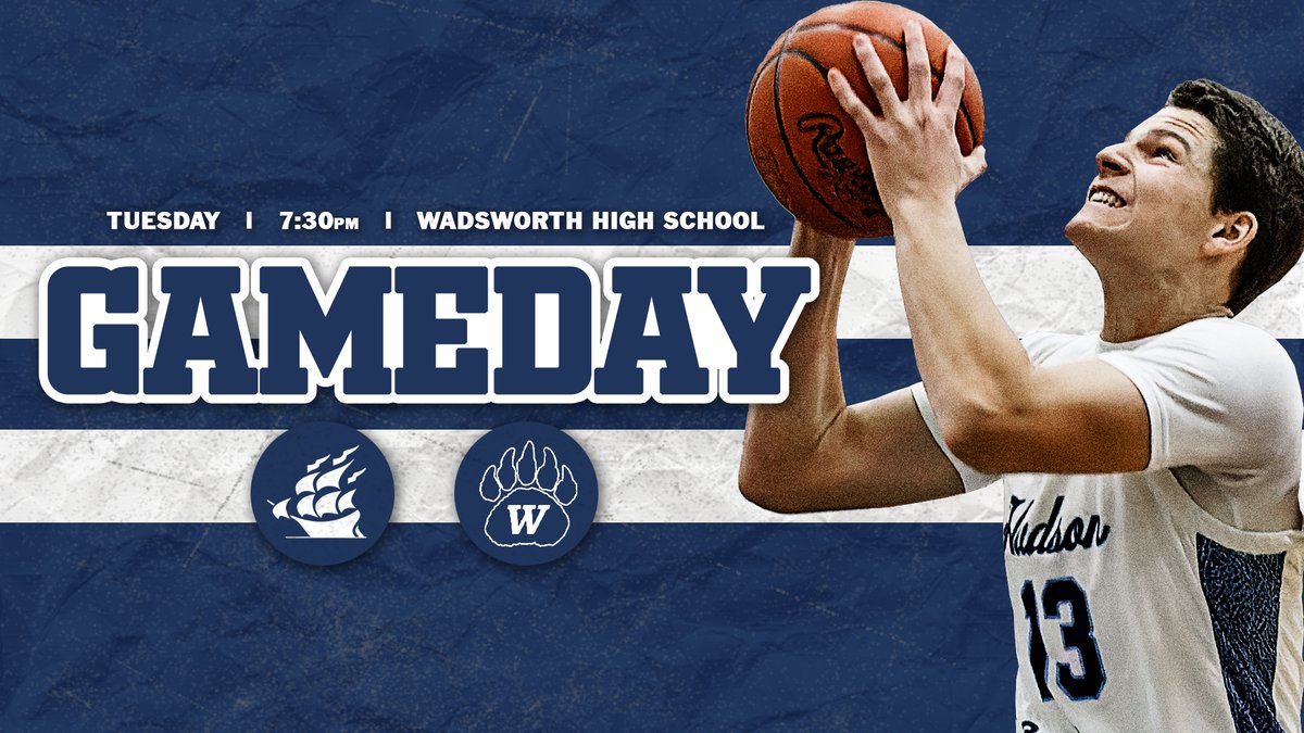 🔵GAMEDAY📷

🏀| vs. Wadsworth
📍| Wadsworth High School
⏰| 6:00/7:30 JV Varsity
📲<a href="/HudsonHoops_/">Hudson Basketball</a>

#ExplorerPride x #RollHud