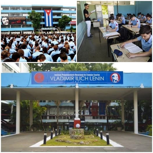 Desde nuestra comunidad universitaria enviamos las felicitaciones a la gran familia de estudiantes, egresados, profesores y trabajadores del IPVCE Vladimir Ilich Lenin en su aniversario 51!
Institución creada por #FidelPorSiempre para formar futuros hombre de ciencia. <a href="/IpvceL/">IPVCE Vladimir Ilich Lenin (Oficial)</a>