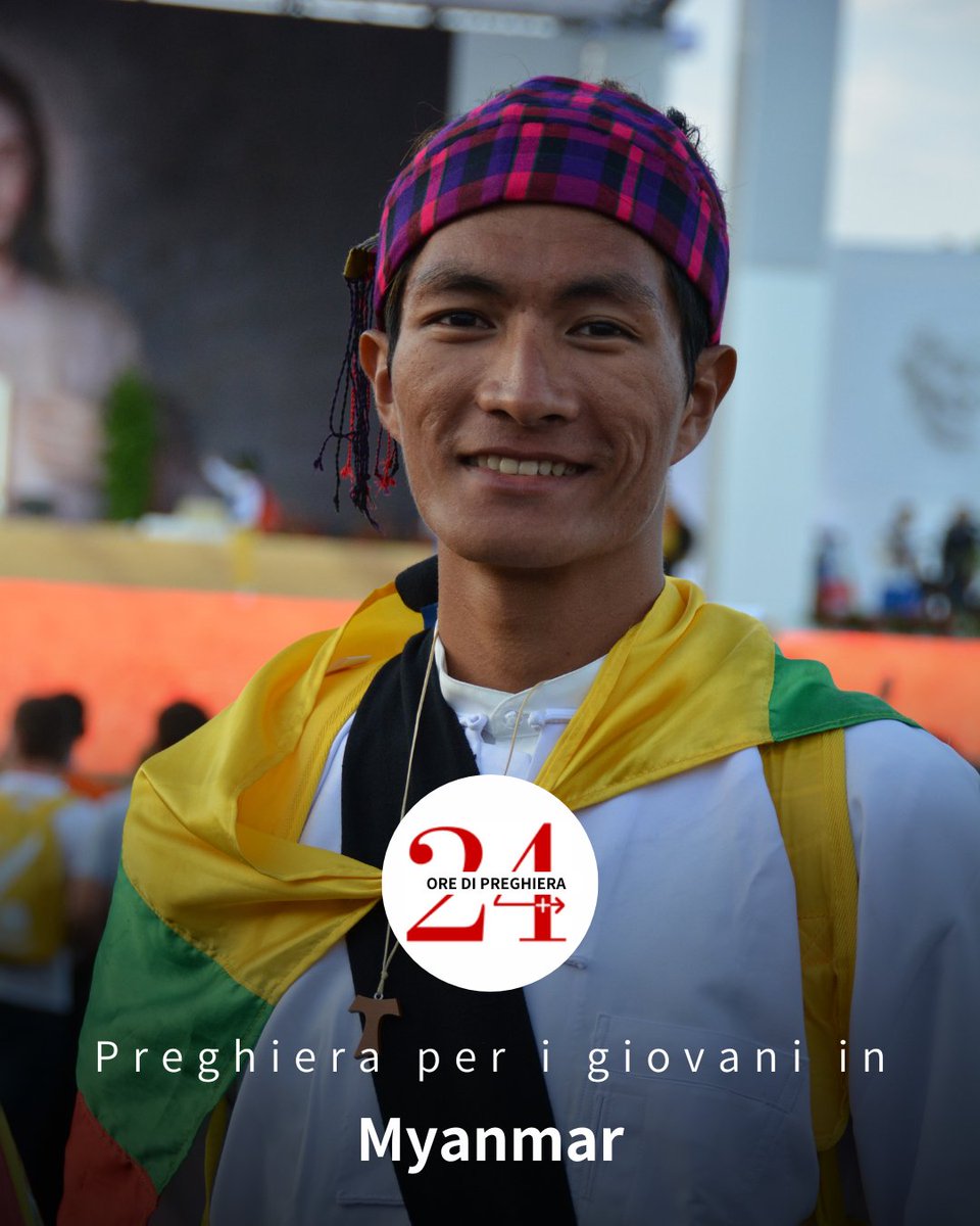#1febbraio - Giornata globale per la pace in #Myanmar

"Signore, ti chiediamo di vegliare su di loro,
di proteggerli lungo il cammino
affinché possano trovare rifugio."

Prega con noi: acs-italia.org/materiali-di-p…