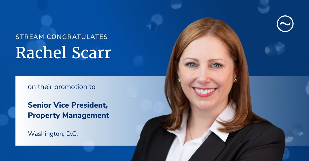 StreamRealty's tweet photo. Congrats to John Klinke and Rachel Scarr on their well-deserved promotions! Your hard work, dedication, and leadership continue to drive success in D.C.  

#StreamCRE #CommercialRealEstate #MakingWaves #StreamDreamTeam https://t.co/G2wFpOH0EA