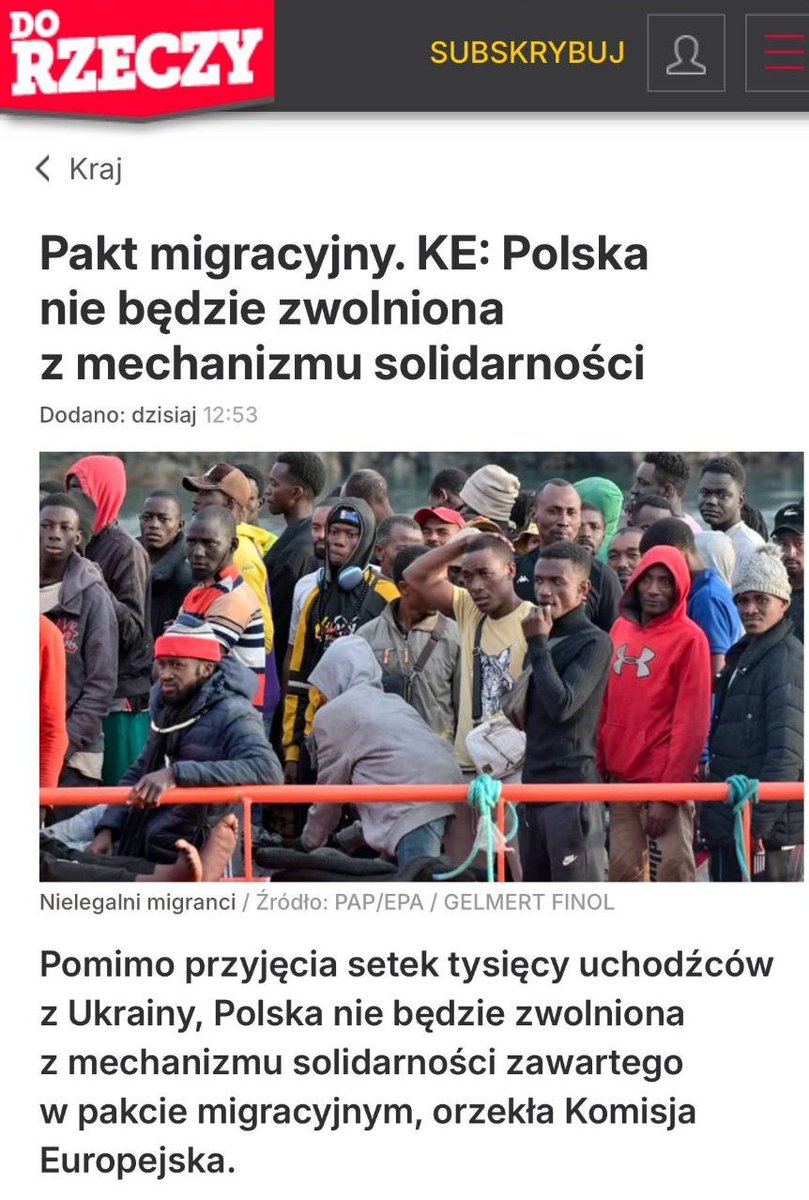 szef_dywizji's tweet photo. Pomimo przyjęcia setek tysięcy Ukraińców, Polska NIE będzie zwolniona z przyjmowania murzynów subsaharyjskich, a pakt migracyjny zostanie przyspieszony ‼️

I jak się czujecie debile, którzy odmówiliście udziału w referendum?

Ha, TFU! https://t.co/rDQXQ9ETeS