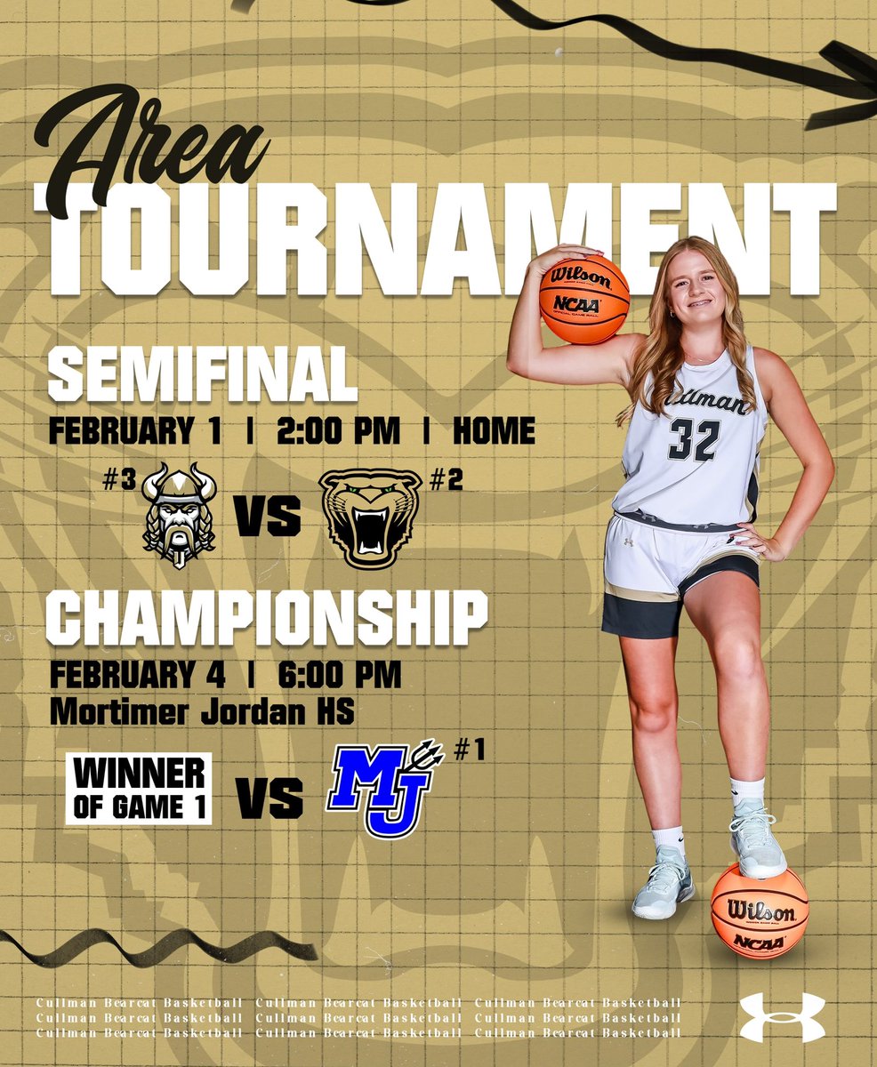 Come out and support your Bearcats as post season begins TOMORROW!!

🏀 Area Semi Final Game
🆚 Jasper 
📍Bearcat Arena
⌚️2:00pm