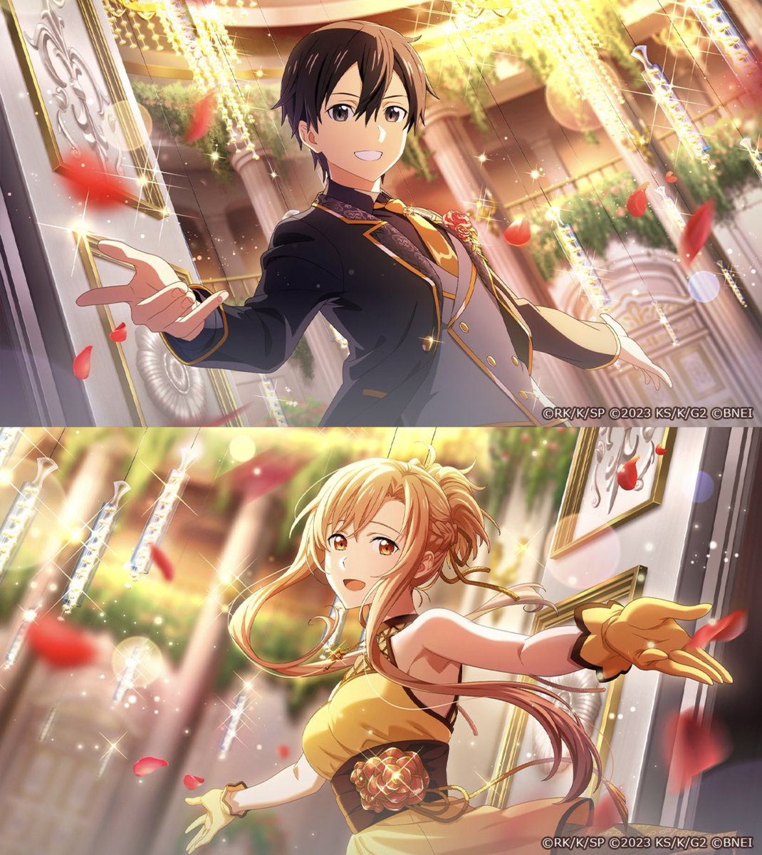 Jamais l’un sans l’autre ! Kirito et Asuna ne sont-ils pas magnifiques ? 😍

Nous espérons que votre mois de janvier s’est bien passé ! N’oubliez pas de bien vous couvrir avec ce froid. 🧣🧤