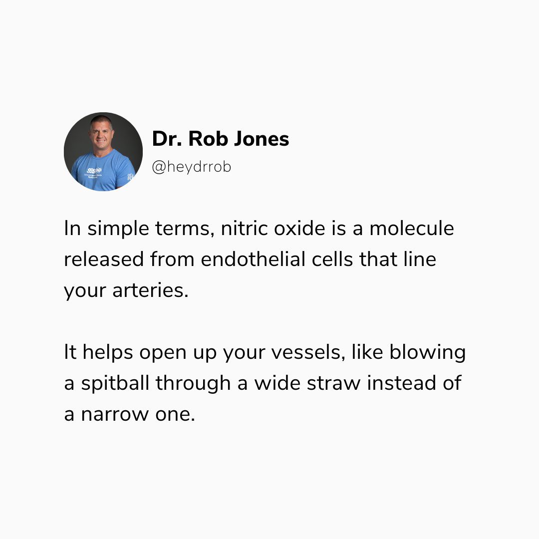 drrobjones's tweet photo. ‼️ The truth about Nitric Oxide… https://t.co/ZZmDujcqiM
