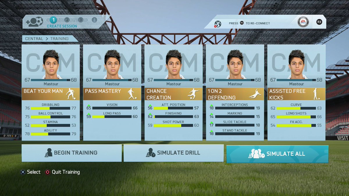 FCGems_'s tweet image. I do miss the old training system and smashing potential in a couple of seasons 🤣🤣
#FIFA16