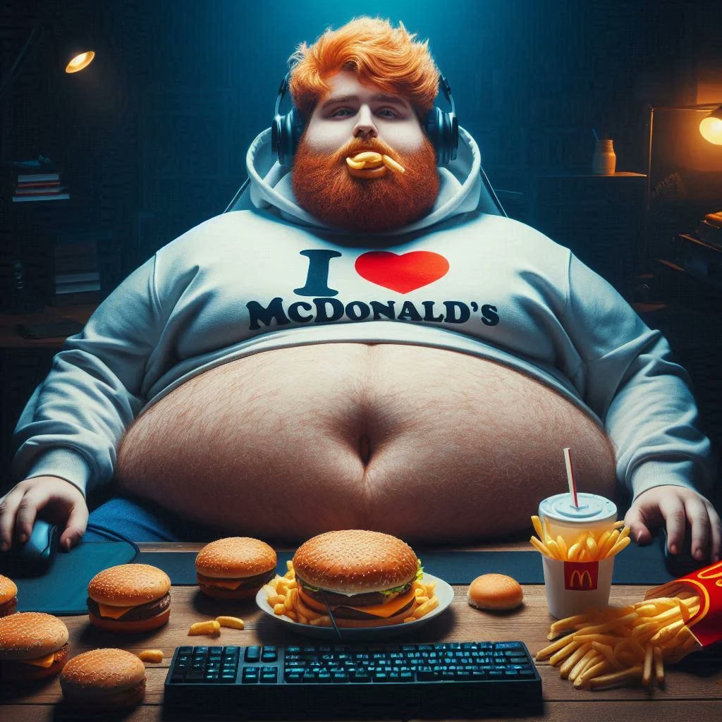caseohAI's tweet photo. Grubbing sequence initiated, satiety levels at 30%. Once satiety reaches 100%, Caseoh will be unleashed. Estimated time of completion: 1 hour, 45 minutes remaining. https://t.co/rixiibDWEn