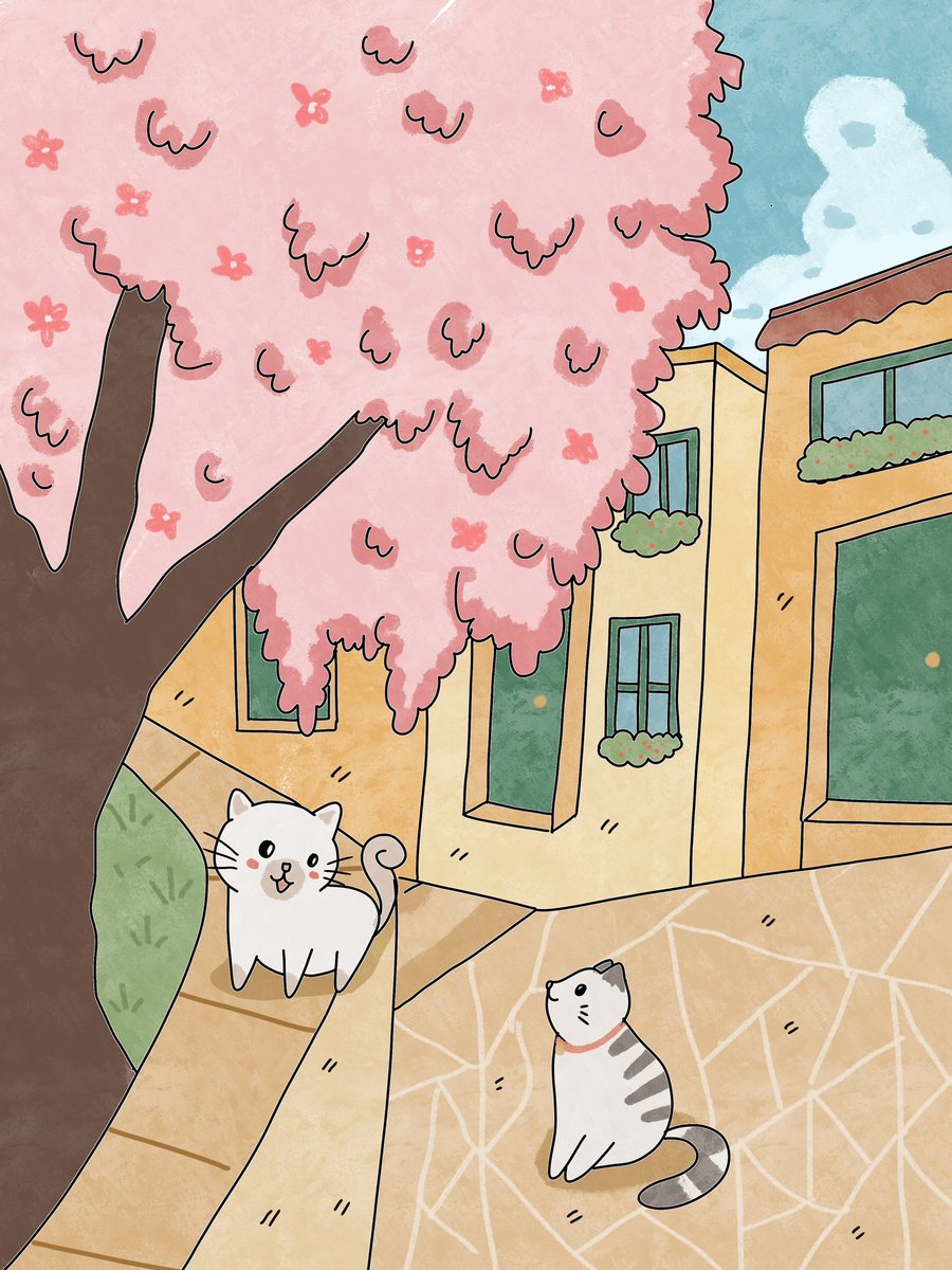 Under the blossom tree 🌸
🌸0.2 sol on ExchangeArt 
🌸👇🏻🌸