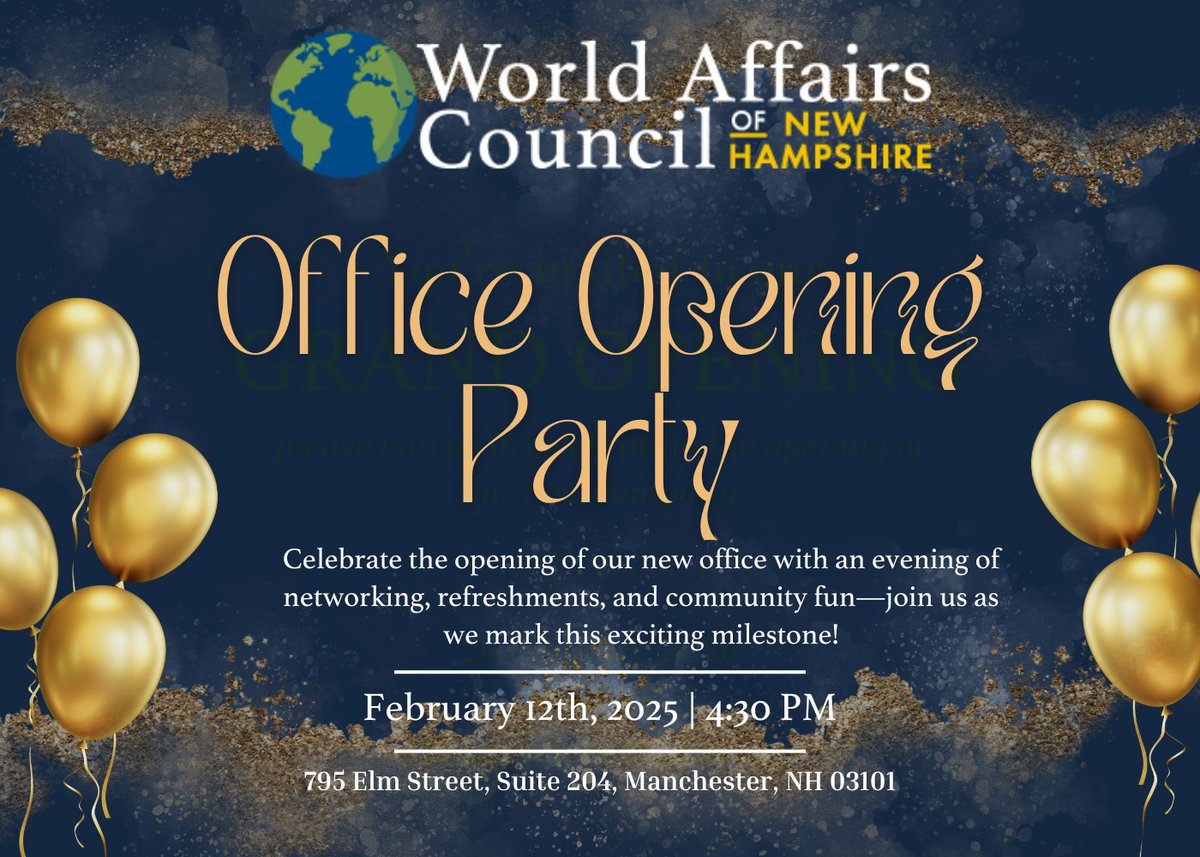 Tim Horgan (@wacnhivlp) on Twitter photo Excited to welcome our community to our new office in a couple of weeks. Join us on Feb 12 to celebrate the <a href="/WorldAffairsNH/">World Affairs NH</a>, its important work, and gain insights into some exciting announcements. Hope you can join us in-person! Register at: wacnh.org/event-6047694 Excited to welcome our community to our new office in a couple of weeks. Join us on Feb 12 to celebrate the <a href="/WorldAffairsNH/">World Affairs NH</a>, its important work, and gain insights into some exciting announcements. Hope you can join us in-person! Register at: wacnh.org/event-6047694