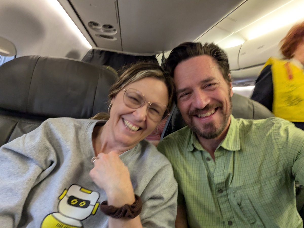 FiriaLabs's tweet photo. Founders on the way to #TCEA! Come see us for #STEM, #compsci, and #Robotics with #Python in #CodeSpace our interactive learning platform that teachers and students both love! Add this to #CodeX, #CodeBot or #CodeAIR and you've got win win!!! Don't miss out! https://t.co/jlWcimm04A