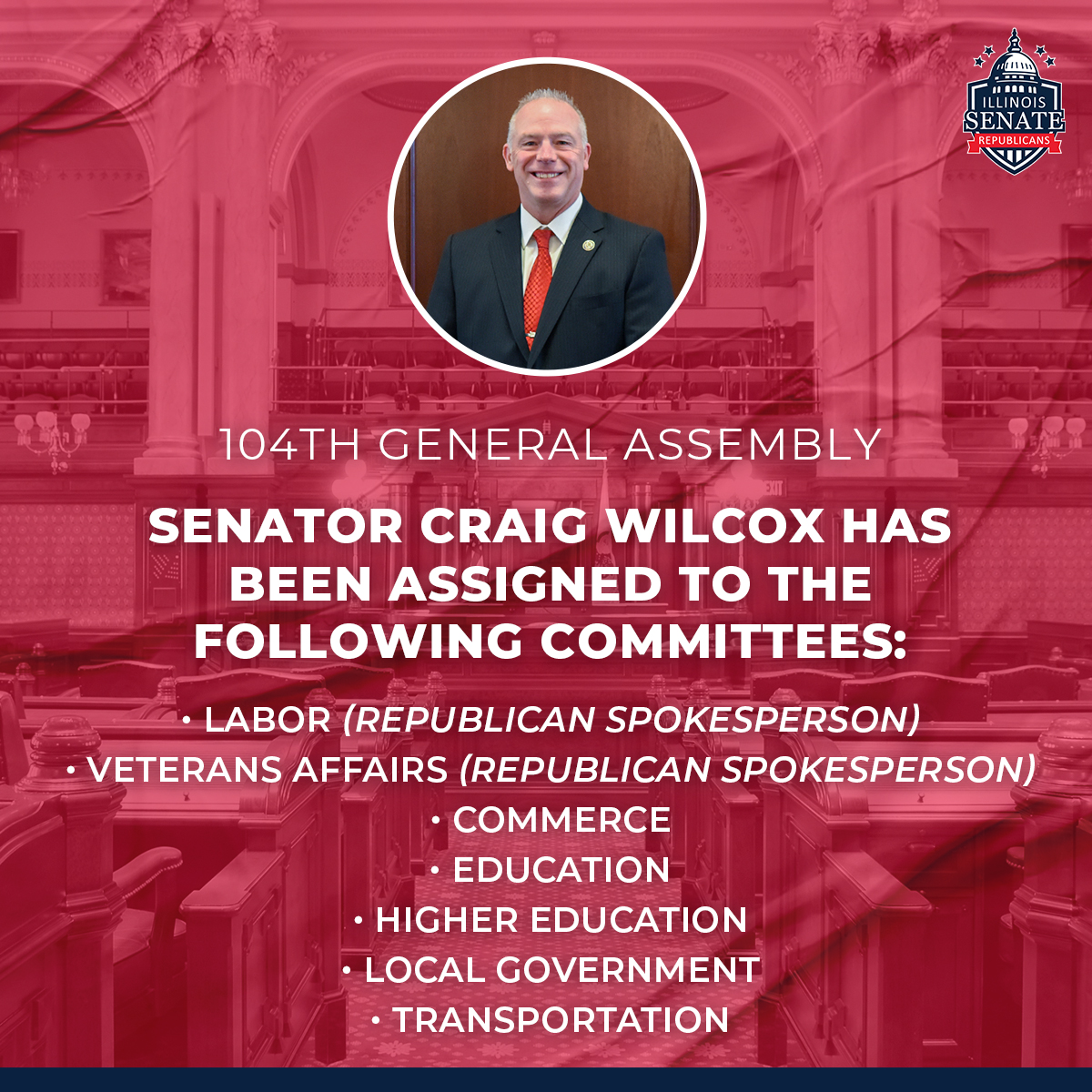Senator Craig Wilcox tweet media