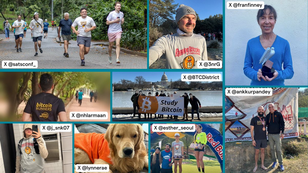It's been an incredible #RunningBitcoinChallenge! Because of your passion &amp; support, we have raised $48,000+, including 30,237,000+ sats, of our $50K USD goal! Fundraising &amp; participation remains open, so there is still time to help us surpass our goal at runningbitcoin.us