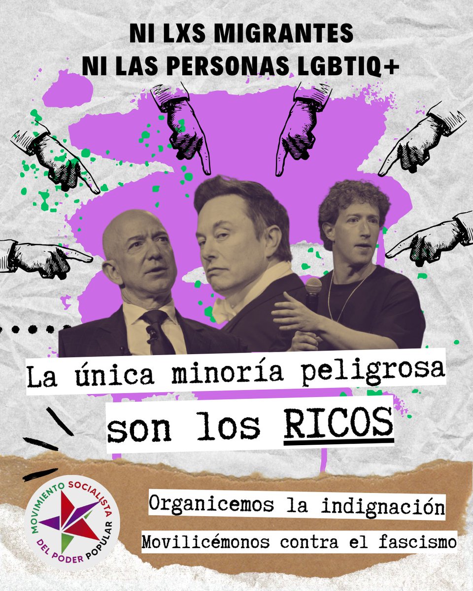 ✊🏾Organicemos la indignación y hagamos frente al fascismo de esta minoría voraz que quiere acabar con la vida de las mayorías sociales y del planeta