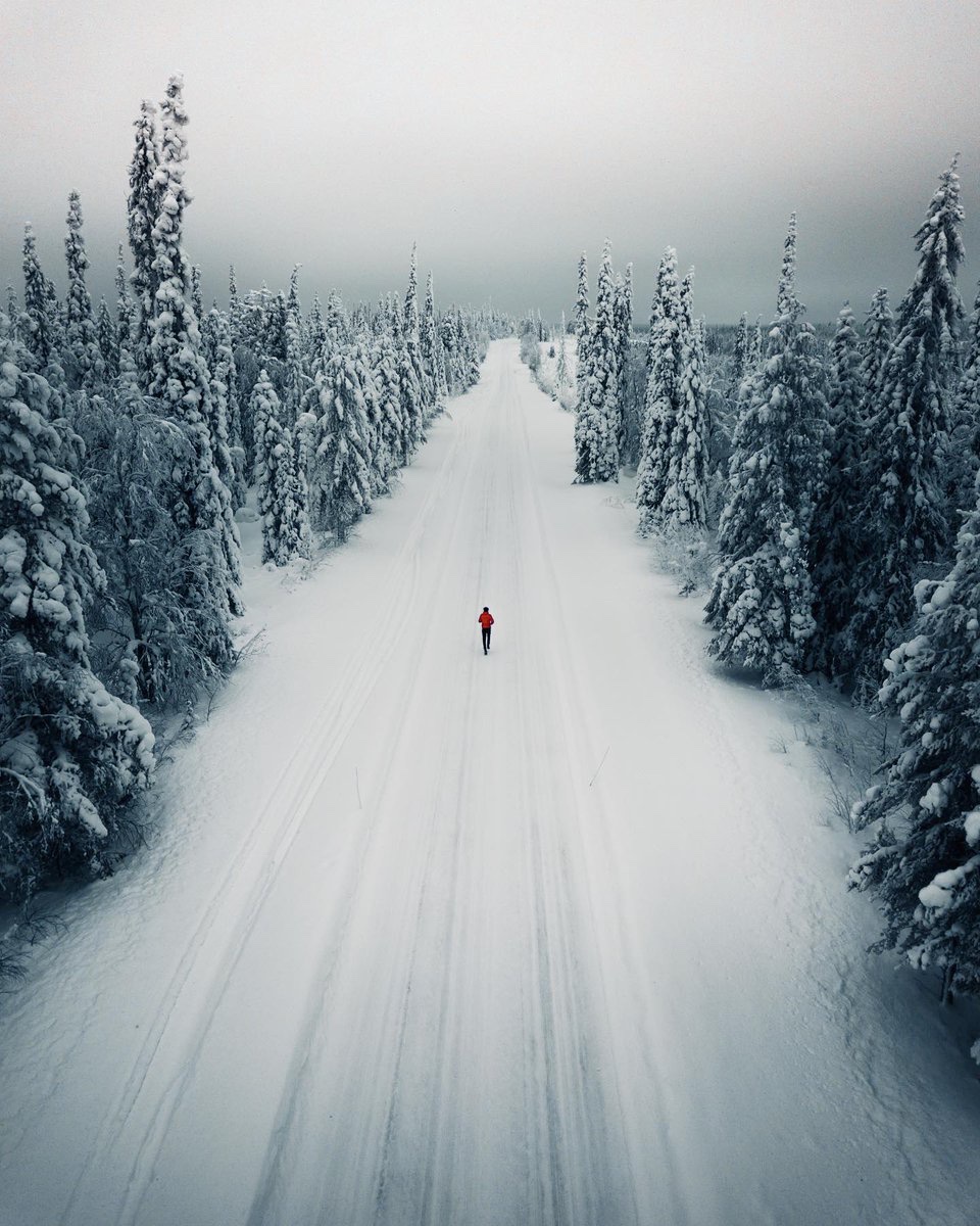 Goodbye January ❄️
~
Finnish Road 
Julian Herbrig.