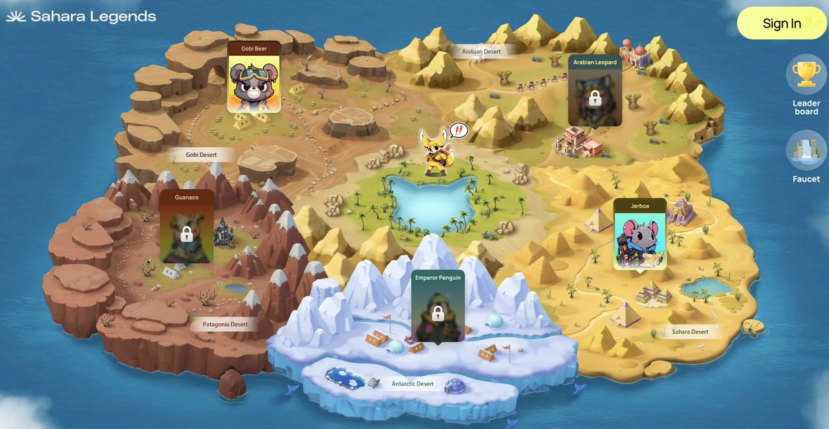 You can't afford to miss this DROP 🪂

- Raised $43 Million 💰
- Everyone can join 🫴
- 100% FREE ⭐

Sahara AI launched their Legends campaign 🤖

Step-by-step guide 📝

STEP 1 >

Click : tinyurl.com/mv2brpch
- Connect wallet 
- Click on Faucet > connect wallet > click on