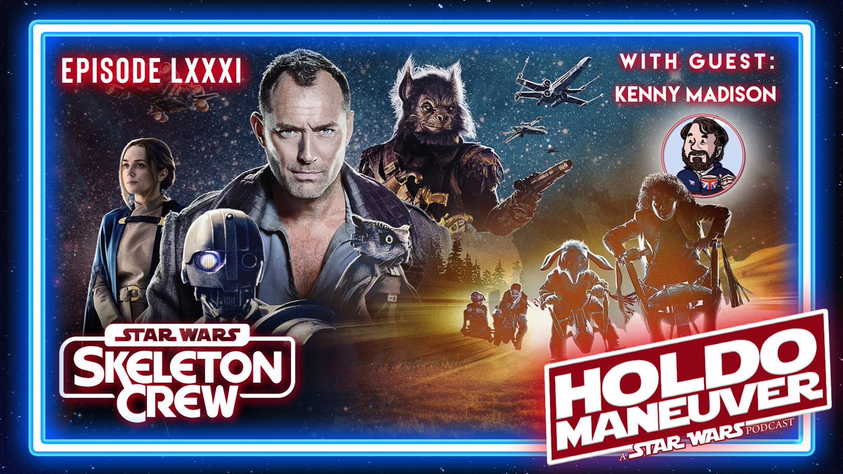 ☠️NEW EPISODE ☠️  

EPISODE LXXXI — This week Marc is joined by Kenny Madison from @trekwarspod to discuss the complete first season of the swashbuckling adventure #StarWarsSkeletonCrew ✨

Available wherever you find podcasts! 

📽️  youtu.be/Vr6kV3qW75E