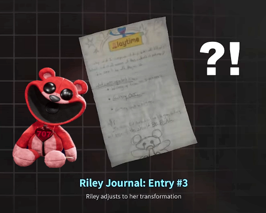 LucielC75556487's tweet photo. [POPPY's THEORY ] 07 
Lore's about Riley note !!!  👀📝
---
 #PoppyPlaytimeChapter4  #PoppyPlaytime  #PoppyPlaytimeChapter3 #poppy3 #poppy4 #huggywuggy #kissymissy  #catnap #dogday #Yarnaby #harleysawyer #videogames #HorrorGames #gamestheory #poppytheory #Doeythedoughman https://t.co/EJJHEIUmiT