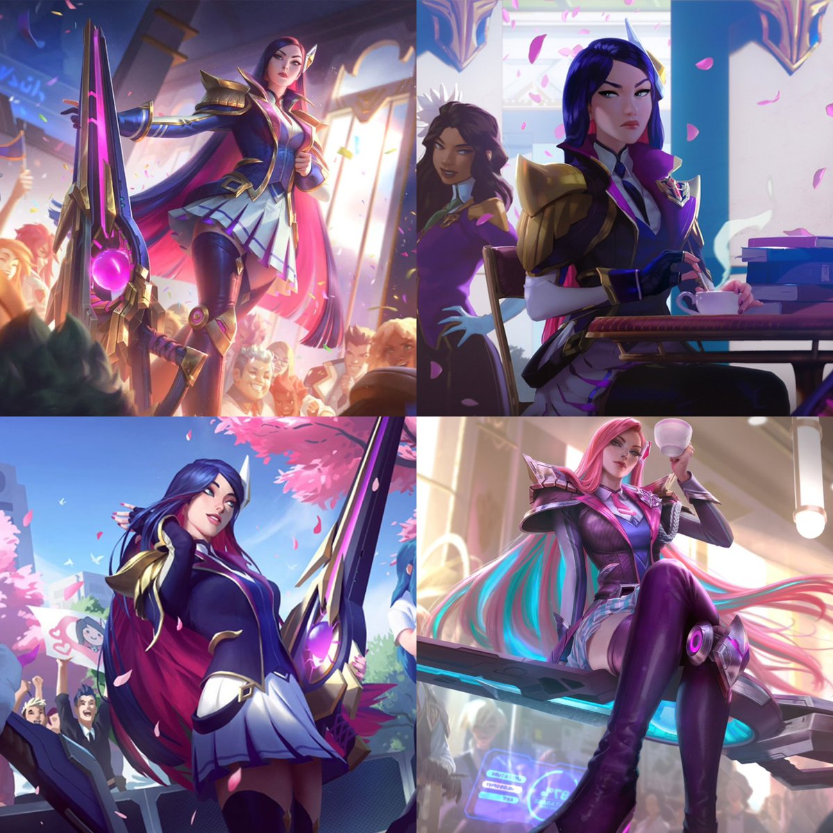 OmyChan2's tweet image. People who think Arcane’s version of Caitlyn is a diva don’t know Battle Academia Caitlyn.
She’s not just in another league—she knows it. She’s a total Heather who enjoys her popularity and attention
And I love her 🫦