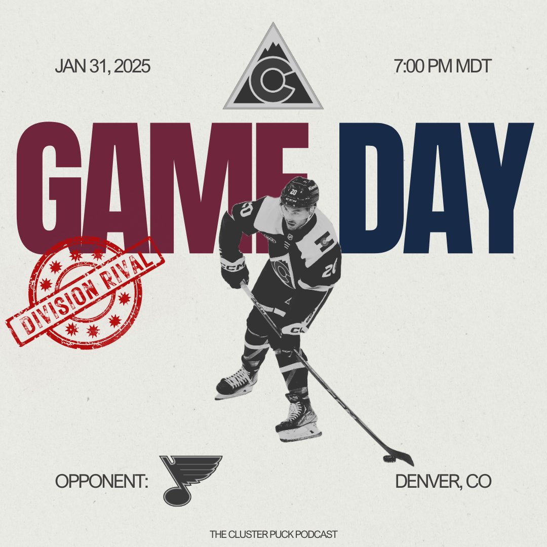 ClusterPuckAvs's tweet photo. First home game without Mikko. 😔
First home game with Marty! 😃

#GoAvsGo #GameDay #NHL #Hockey #Podcast https://t.co/R59t1eQbAv