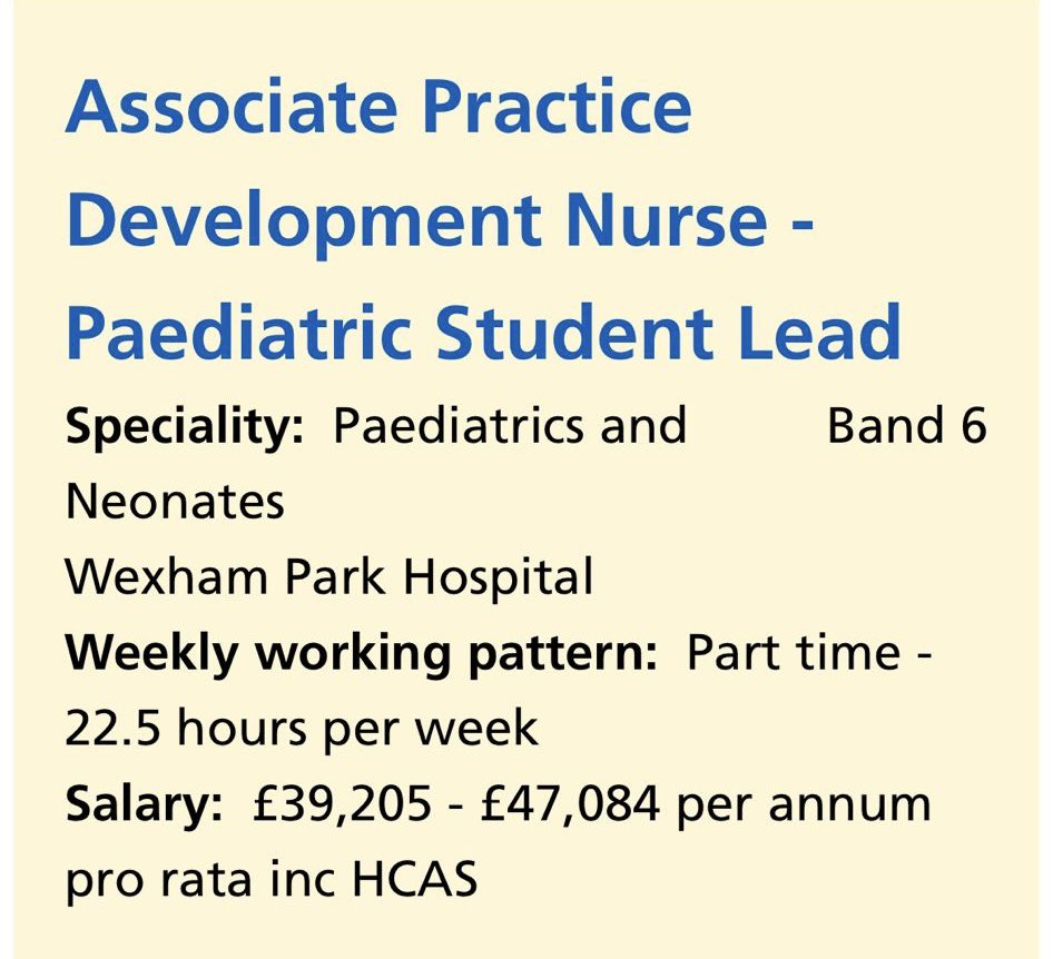 Exciting opportunity to support the development of pre-registration nursing students careers.fhft.nhs.uk/our-vacancies/…