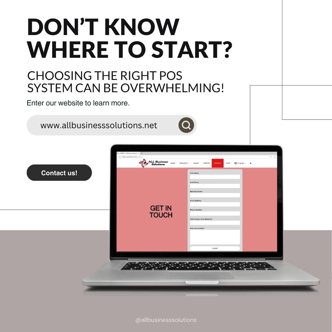abspos1's tweet image. Choosing the right POS doesn’t have to be hard. We make it simple. Visit our website to learn more!

🌐 Visit allbusinesssolutions.net or click the Linktree in our bio! 

#POSSolutions #BusinessTech #AllBusinessSolutions