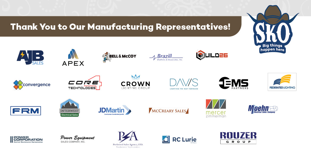 We want to send a big 'thank you' to all the manufacturing reps who joined us this week at our first-ever Sales Kickoff in Dallas, TX.

We appreciate your continued support and partnership!

#BorderStatesSKO #ForTheUnstoppable