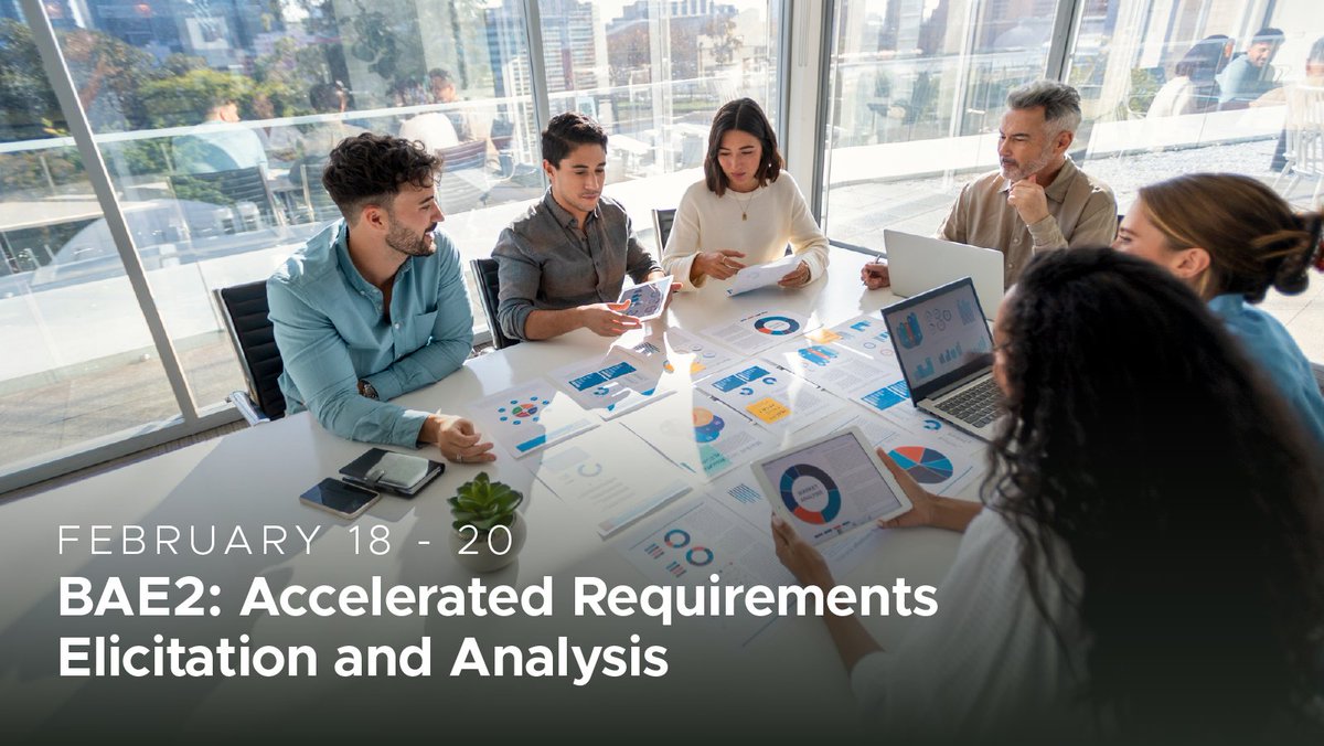 AC_CorpTraining's tweet photo. Advance your BA skills with BAE2! Learn workflow modeling &amp; more to enhance team collaboration &amp; deliver top-quality requirements. Part of the Business Analysis Certificate—enrol now: 
https://t.co/Dyb5N4GiNp

#BusinessAnalysis #CareerGrowth #ProfessionalSkills #ProjectManagement https://t.co/iKLkLPlYHp