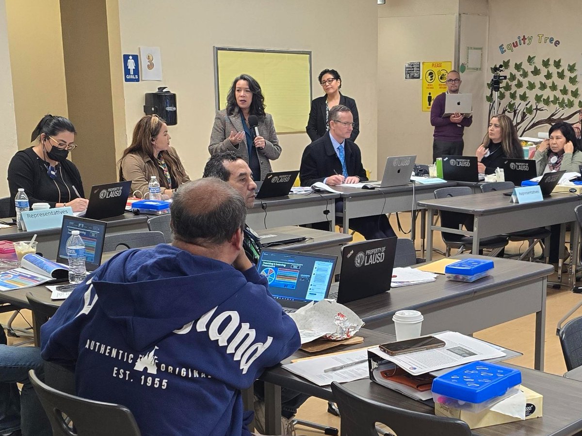 Dr. Karla V. Estrada (@lausddepsupinst) on Twitter photo It was a privilege to share updates with <a href="/LAUSDfamilies/">Office of Student, Family and Community Engagement</a> from the Parent Advisory Committee regarding our collective efforts to advance academic excellenceâlinking our strategic plan, data trends, and budget priorities to the success of our students. It was a privilege to share updates with <a href="/LAUSDfamilies/">Office of Student, Family and Community Engagement</a> from the Parent Advisory Committee regarding our collective efforts to advance academic excellenceâlinking our strategic plan, data trends, and budget priorities to the success of our students.