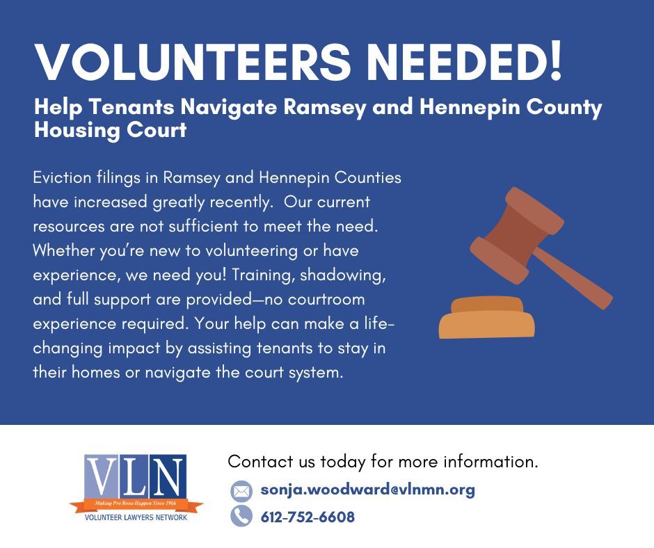 Volunteer Lawyers Network tweet media