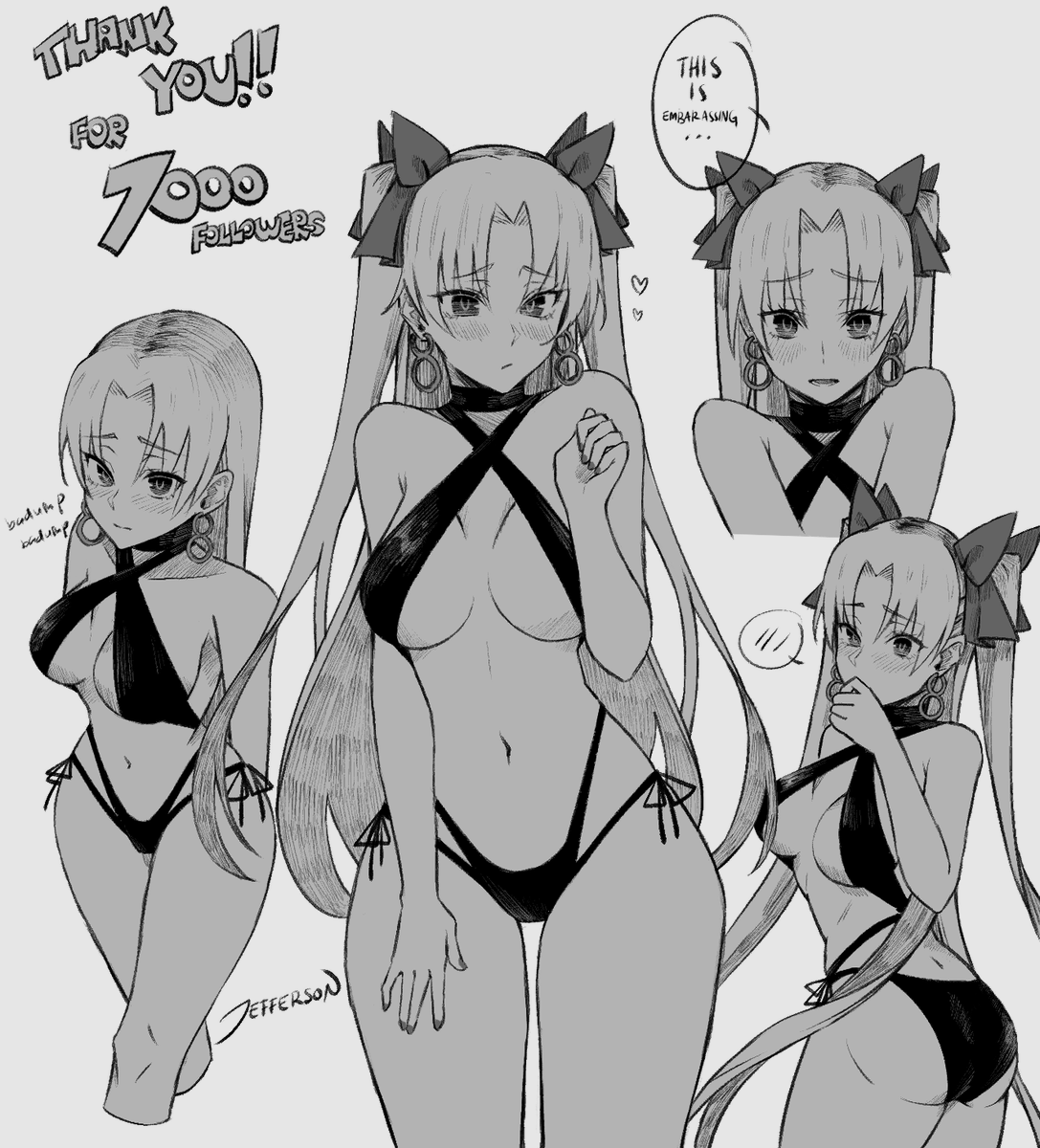 Thank you so much for 7k followers!! Here's the gift! Ereshkigal loves your support!!💛💛💛
#FGO