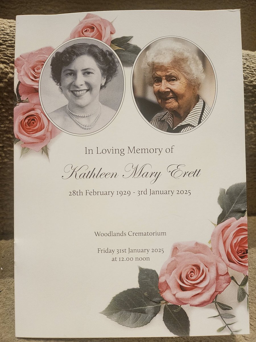 Paul Stebbing (@stebbers) on Twitter photo A lovely send off for my aunt and godmother this afternoon, who reached the grand old age of 95. ❤️ A lovely send off for my aunt and godmother this afternoon, who reached the grand old age of 95. ❤️