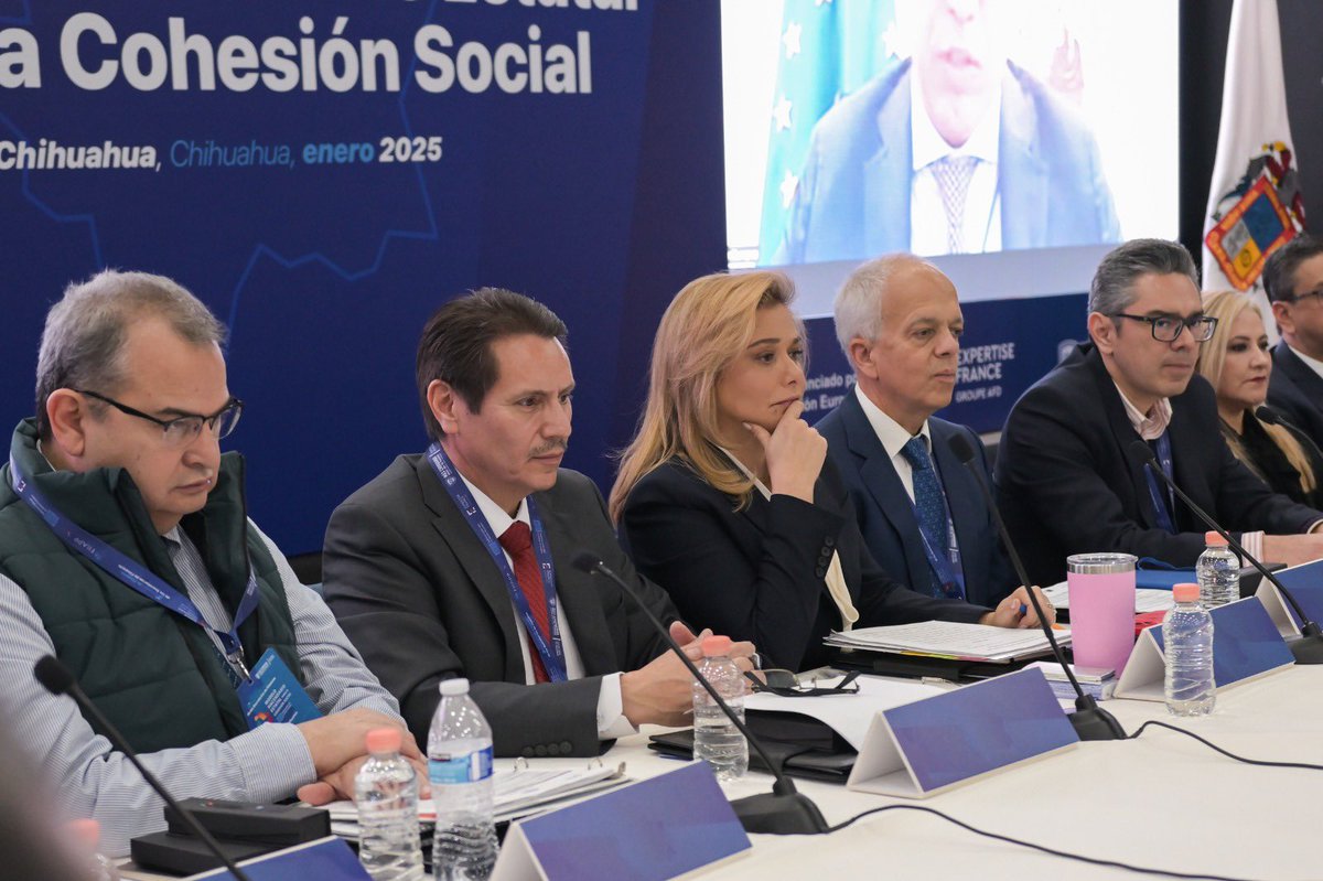 Héctor Salgado Banda (@hsalgadobanda) on Twitter photo Muchas gracias a la Gobernadora de #Chihuahua, <a href="/MaruCampos_G/">Maru Campos</a>, por recibirnos en el 3er Encuentro de Titulares de las Secretarías de Finanzas del Modelo Hacendario Estatal para la Cohesión Social, con el apoyo de la <a href="/UEenMexico/">Unión Europea en México 🇪🇺🇲🇽</a>. Muchas gracias a la Gobernadora de #Chihuahua, <a href="/MaruCampos_G/">Maru Campos</a>, por recibirnos en el 3er Encuentro de Titulares de las Secretarías de Finanzas del Modelo Hacendario Estatal para la Cohesión Social, con el apoyo de la <a href="/UEenMexico/">Unión Europea en México 🇪🇺🇲🇽</a>.