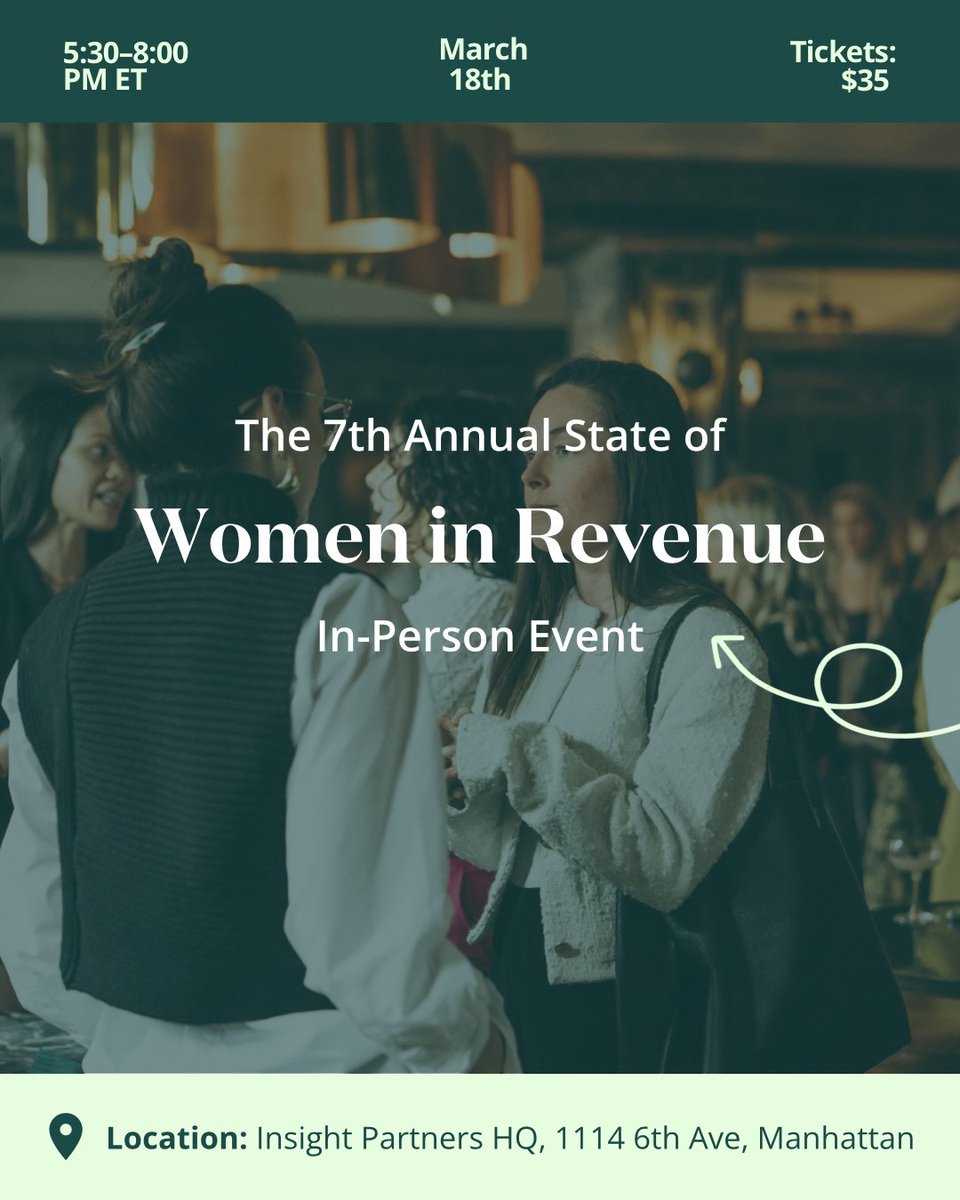 Women in Revenue tweet media