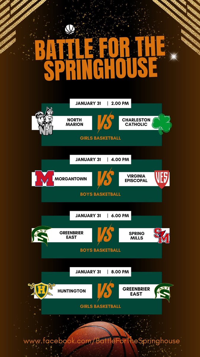 Today is going to be a fantastic day. Come out and join us for some great basketball. #wvgirlsbb #wvprepbb