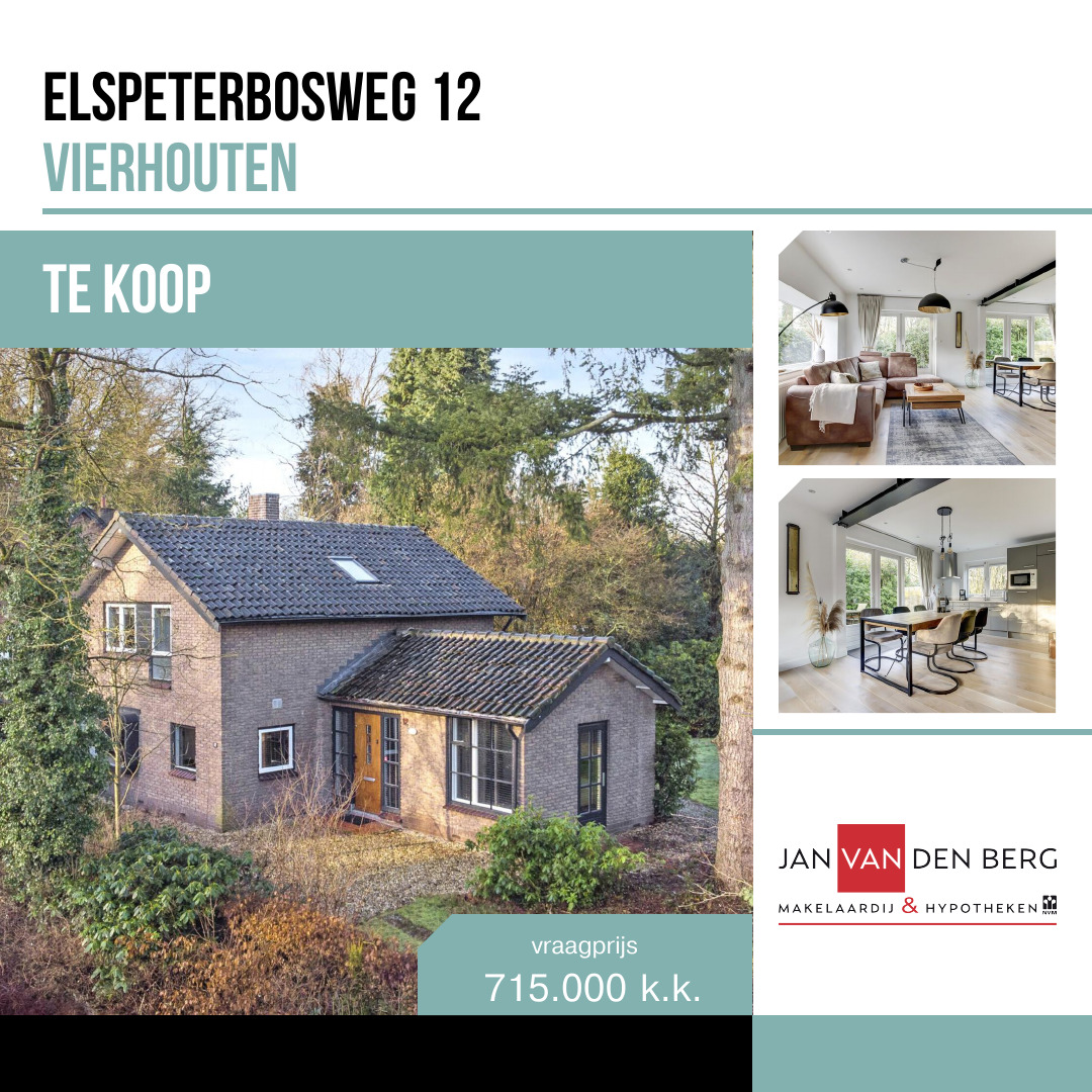 jvdbergmakelaar's tweet photo. Wonen dichtbij de natuur? Bekijk dan dit huis in #Vierhouten. Tevens #kavel bij te kopen.  #mantelzorg #familie meer info: https://t.co/i6KnbX0hVT https://t.co/hXSf7DOMGO