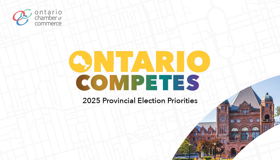 OntarioCofC's tweet photo. By working together, we can build an Ontario that not only recovers from today’s challenges but thrives in the years ahead!
During the upcoming provincial election, the Ontario Chamber of Commerce and our #ONChamberNetwork will look for policies that support:
✔️ A Competitive Business and Trade Environment
✔️ Qualified People, Diverse Talent
✔️ Healthy and Sustainable Communities
✔️ Growth-Enabling Infrastructure
Read the plan: https://t.co/YOtXIkjlmB
#OntarioCompetes #onpoli