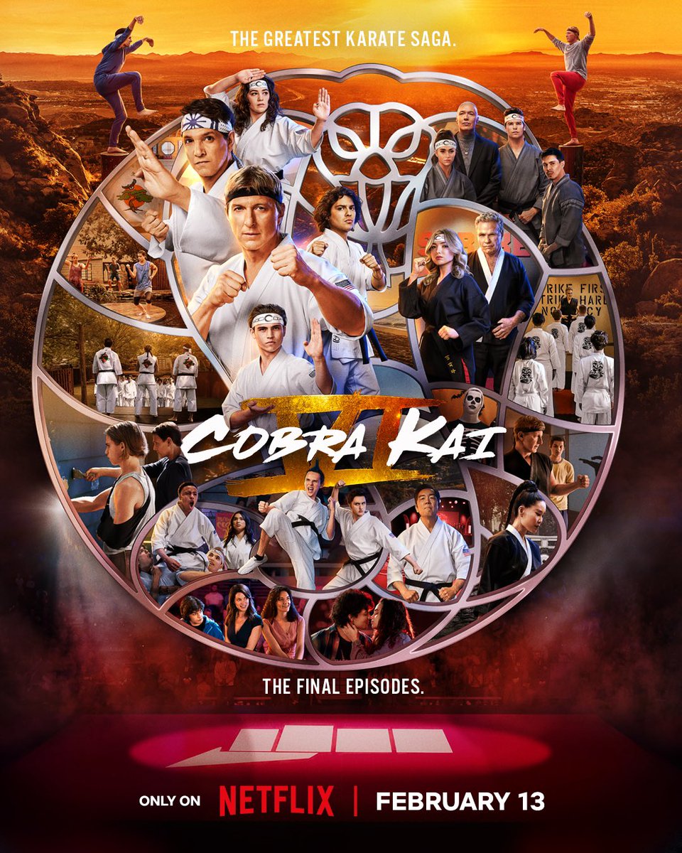One last round. One legendary saga. Trailer Dropping Monday! #CobraKai #Netflix