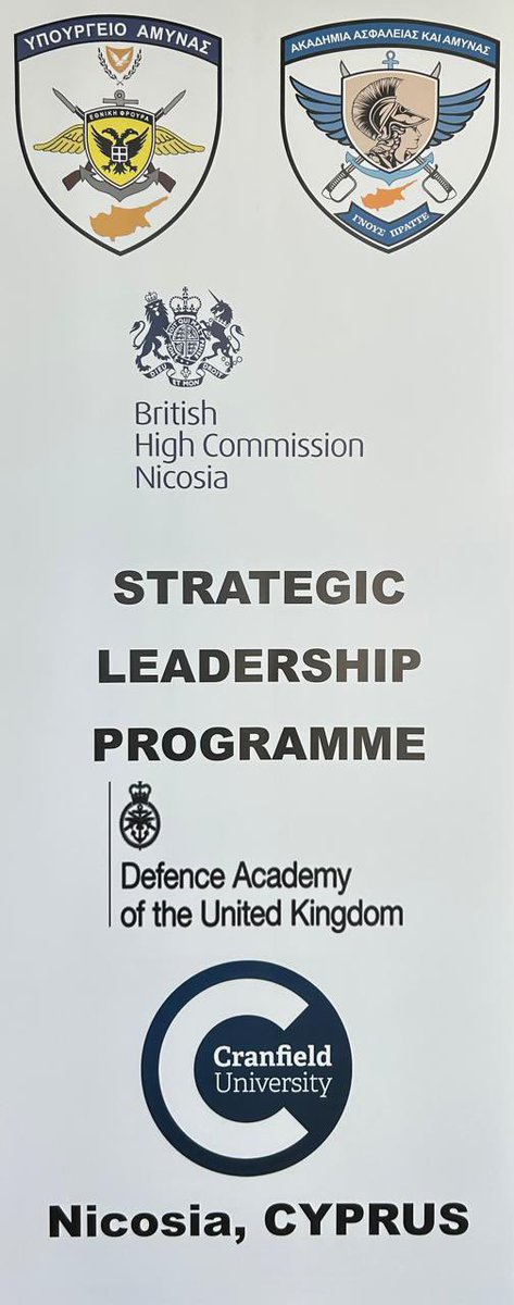 «Leaders must be resilient in the face of adversity, innovative in addressing new challenges and inspire confidence and trust in those they lead, ensuring their teams remain motivated and united even in the most uncertain circumstances»

Απόσπασμα από την ομιλία μου στο σεμινάριο