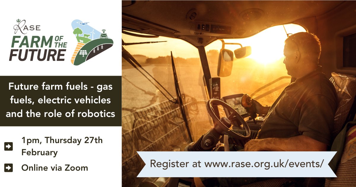 For our next Farm of the Future webinar we will be discussing the latest developments to enable farming to transition to alternative gas fuels and, where appropriate, electric vehicles.

Join us at 1pm on Thursday 27th February to hear from:

➡️ Neil Tierney from HYKIT
➡️